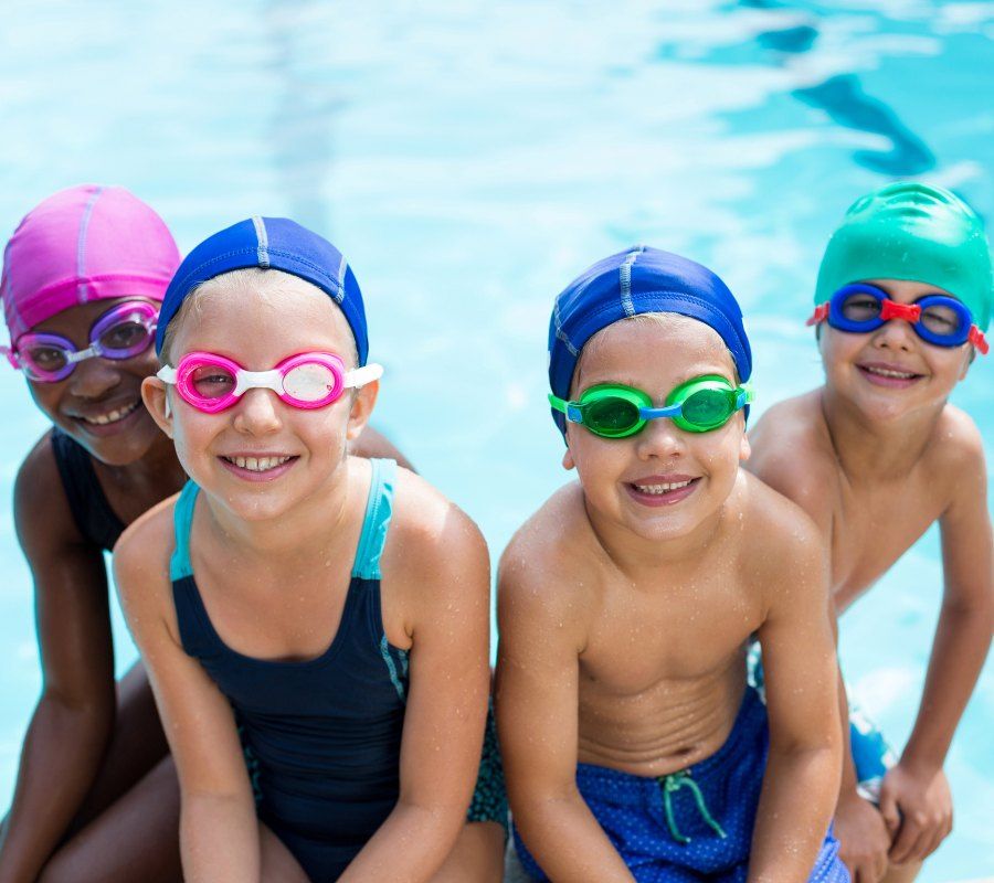 Nanaimo Diamonds Aquago swimmers